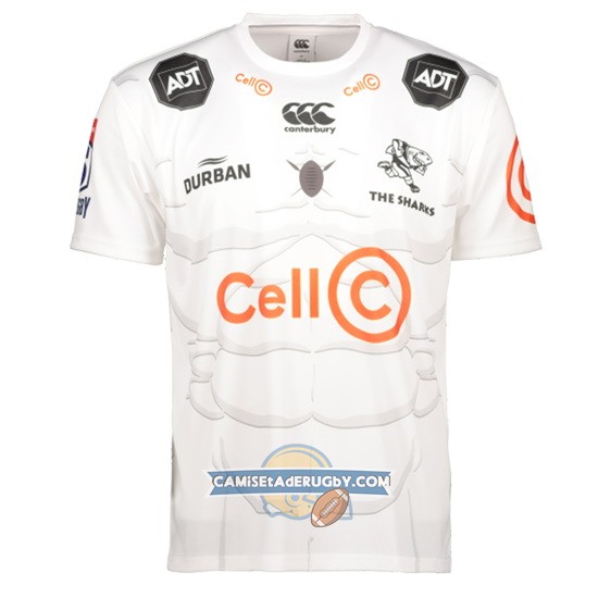 Camiseta Sharks Rugby 2019 Segunda